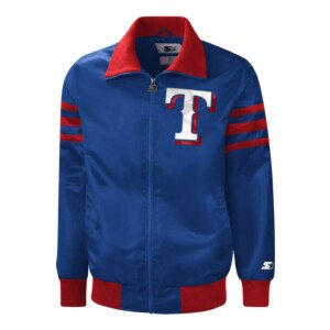 Texas Rangers Blue Varsity Jacket