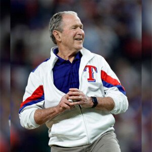 World Series 2023 Texas Rangers George W Bush Jacket