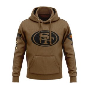 49ers Salute To Service Veterans Day Hoodie