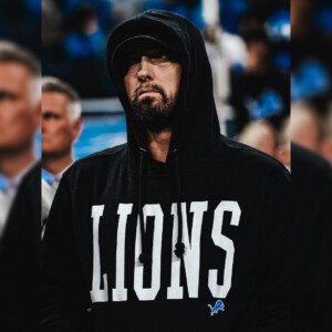Eminem Detroit Lions Black Hoodie