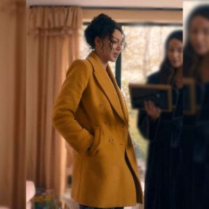 Fool Me Once Adelle Leonce Yellow Coat