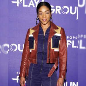 Finally Reveals Who Bit Beyoncé Tiffany Haddish Brown Jacket