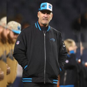 Frank Reich Carolina Panthers Bomber Jacket