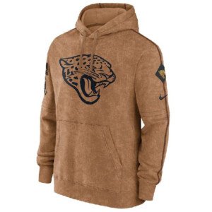 Jacksonville Jaguars Salute To Pullover Service Hoodie