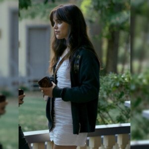 Jenna Ortega Miller’s Girl 2024 Black Hoodie