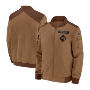New England Patriots Salute to Service Bomber Jacket