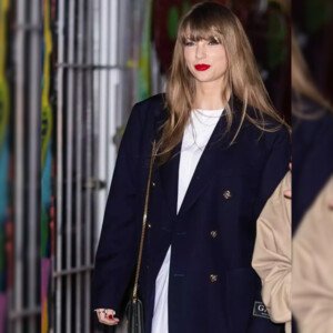 Taylor Swift NYC Gant Blue Blazer