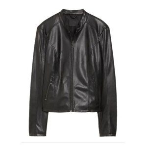 Women Leather Biker Jacket