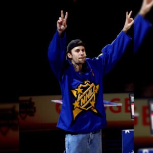 Justin Bieber NHL All-Star Pullover Jerseys