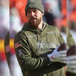 Kansas City Chiefs Travis Kelce Grey Hoodie