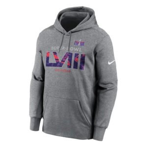 Super Bowl LVIII Grey Hoodie