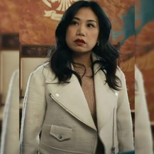 The Equalizer S04 Liza Lapira Cropped Tweed Jacket