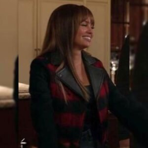 Wild Cards 2024 Vanessa Morgan Plaid Jacket