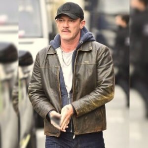 5lbs Of Pressure 2024 Luke Evans Leather Jacket