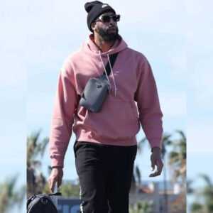 Anthony Davis Pink Hoodie