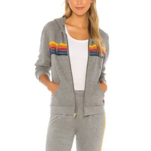 Ghosts S03 Utkarsh Ambudkar 5 Stripe Grey Hoodie