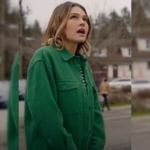 Aimee Teegarden An Easter Bloom 2024 Green Jacket