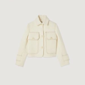 Kaya Scodelario The Gentlemen 2024 White Jacket